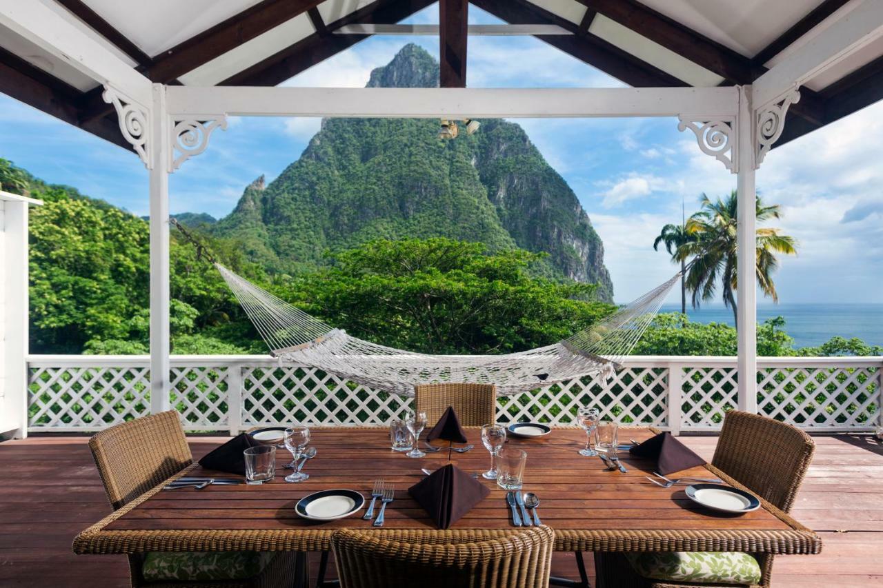Stonefield Villa Resort (Adults Only) Soufrière Esterno foto